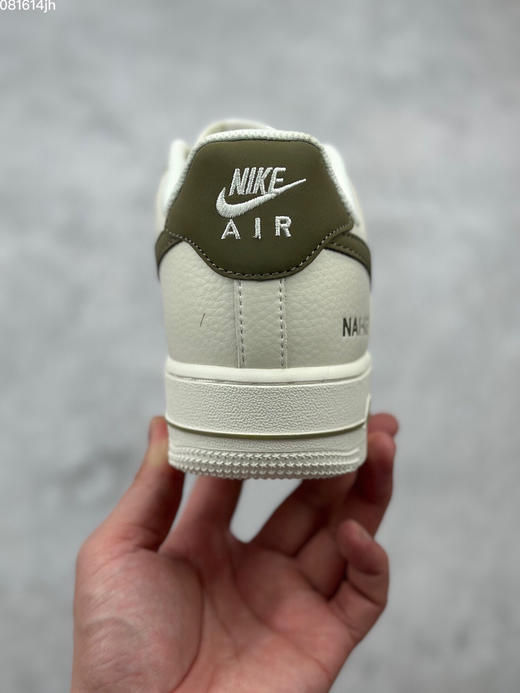 夏季特惠💰430 官方爆款定制 公司级 Nike Air Force 1 Low “NAI-KE”40年 军绿 空军一号 商品图7