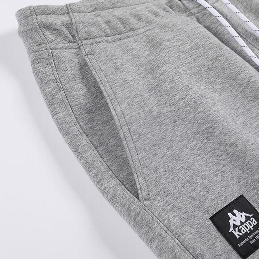 Kappa卡帕针织运动裤2023新款男抽绳松紧腰长裤休闲收口小脚卫裤 商品图5