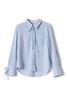 OCTAVIA 甜美风蓝色系带衬衣 7836 商品缩略图4