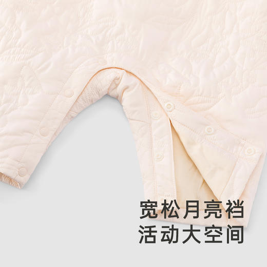 【商场同款】英氏宝宝哈衣可爱女童背心月亮裆连体衣秋季新品 商品图3