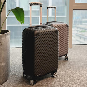 特价福利品-20寸ABS拉链登机箱9576L