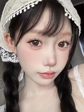 Kaylens半年抛美瞳 蜜桃露珠 14.5mm