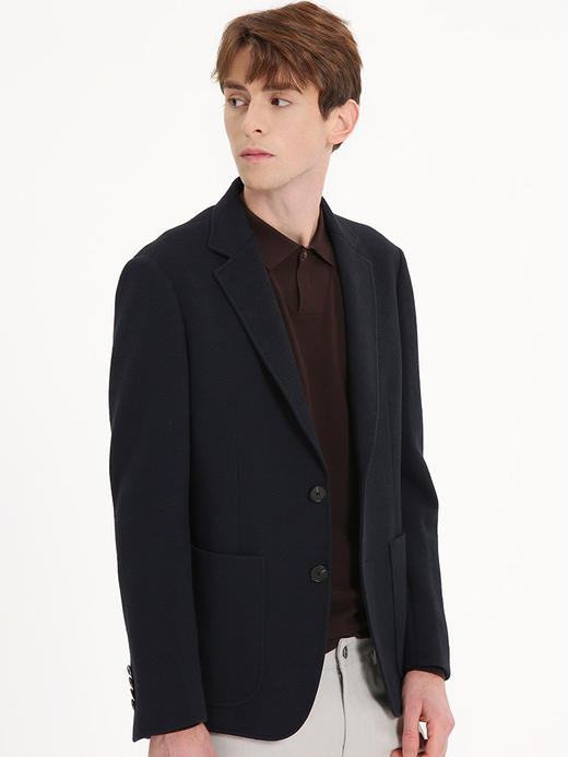 callisto藏青精选混纺修身百搭便西 FSFJK083C NA 商品图1