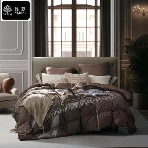 【春上新】【送10000线下无门槛券】10楼富安娜 加拿大.进口鹅绒被/亚瑟王朝/咖啡  吊牌价15800-24800元   活动价14999-17999元 商品图1