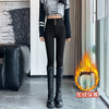 【三排扣设计！微压收腿长裤】高腰打底裤女外穿，经典小黑裤造型，紧身设计突显曲线美，小脚裤脚修身，更加凸显修长美腿。加厚加绒lish 商品缩略图6