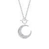 【寻月】S925银摆动月亮项链【YXS-A2358】 商品缩略图4