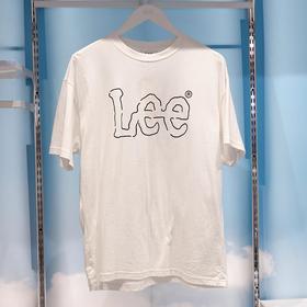 Lee商场同款韩国设计男女情侣款短袖T恤宽松LUT004431200166A02782