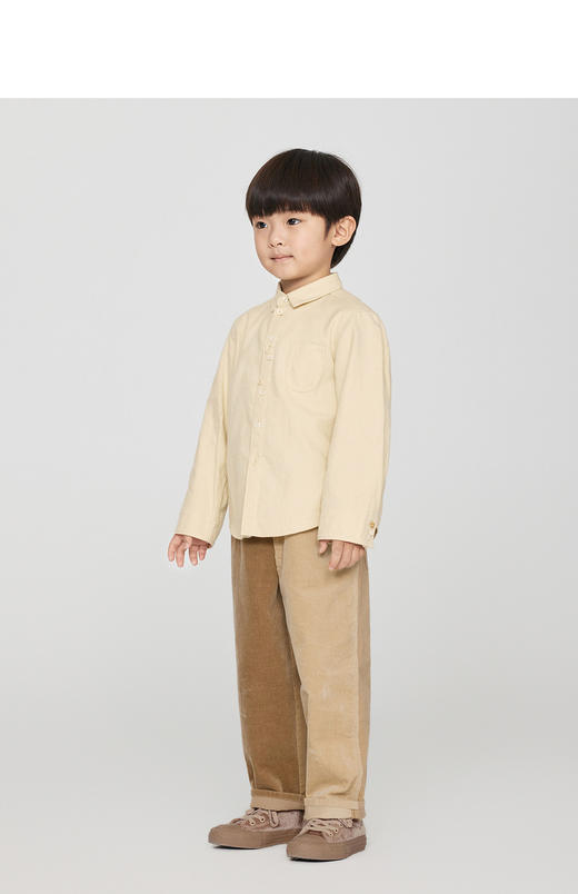 jnby  23年秋款  双面毛绒长袖衬衣  1N9210550 商品图4