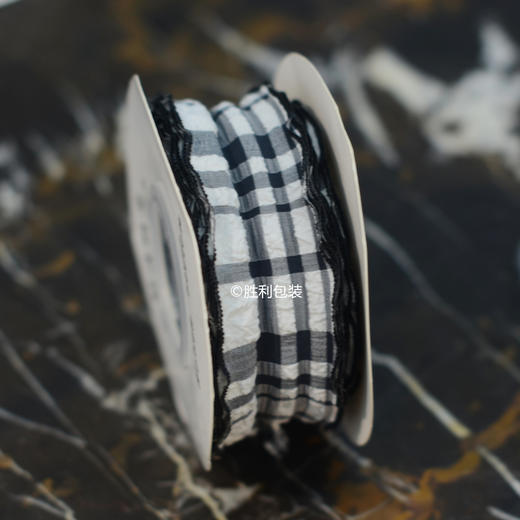 格子皱褶丝带4CM 商品图7
