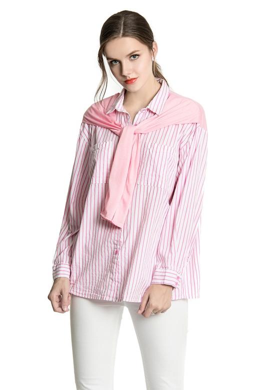 SUMMER & SAGE 条纹两件式衬衫 2498 商品图0