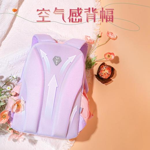 迪士尼儿童书包1-3年级小学生女童背包卡通可爱护脊双肩包批发 商品图3