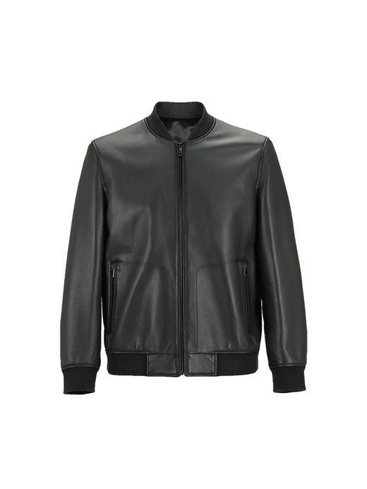 callisto灰色羊皮革皮衣 FSFLT035C GY 商品图0