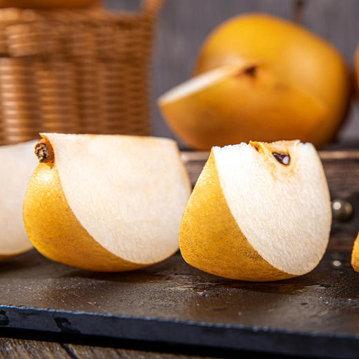 优选丨【顺丰京东包邮】山东秋月梨 4.5斤彩箱装/6枚果手提礼盒装 商品图1