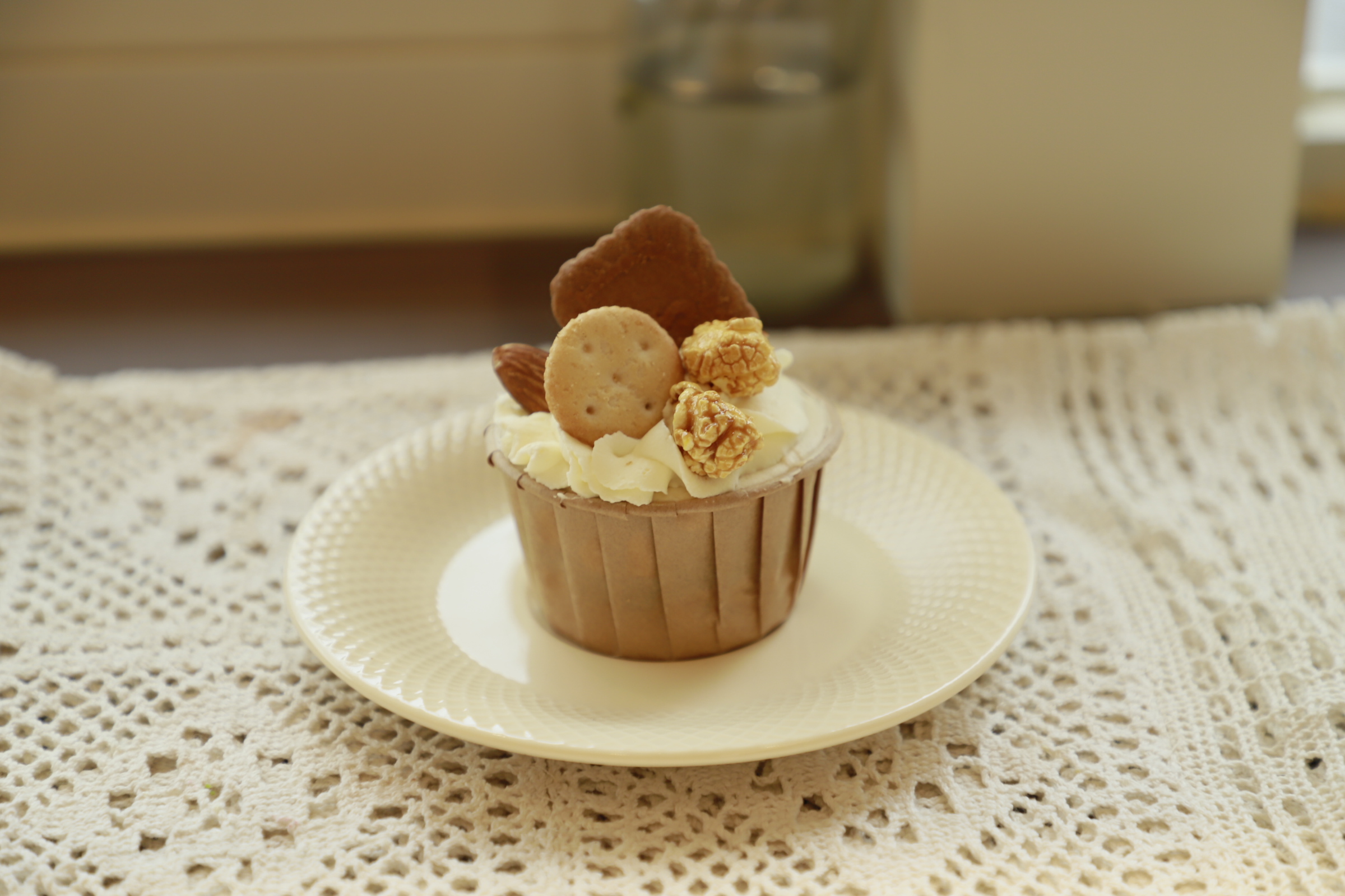 焦糖巧克力坚果杯