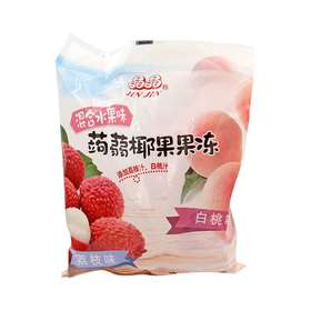 晶晶蒟蒻椰果果冻(混合水果味）500g/袋