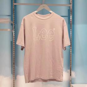 Lee商场同款韩国设计男女情侣款短袖T恤宽松LUT004432200167A02783