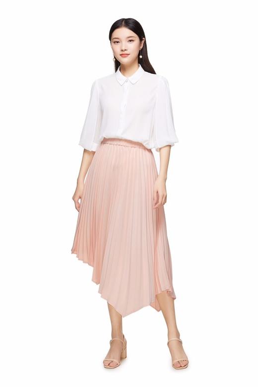 ONLY 花朵扣饰雪纺衬衣 7561 商品图2