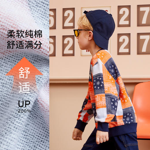 LEVIS 秋 大童小童 卫衣 LVN-FW-J603 商品图1