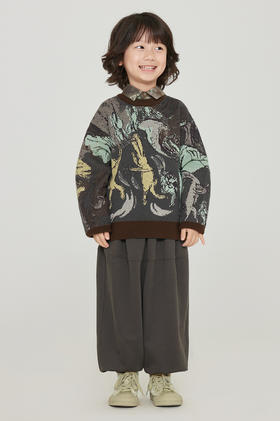 jnby  23年秋款  干爽舒适长袖套头毛衫  1N9311970