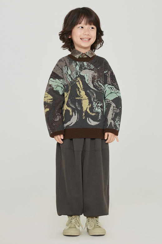 jnby  23年秋款  干爽舒适长袖套头毛衫  1N9311970 商品图0