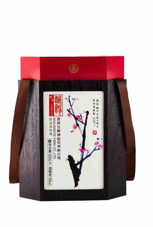 五粮液 浓香型粮食白酒  500ml*4瓶  酿神梅兰竹菊58%VOL 商品图6