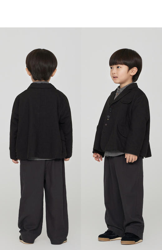 jnby  23年秋款  双面毛绒西服  1N9712480 商品图7