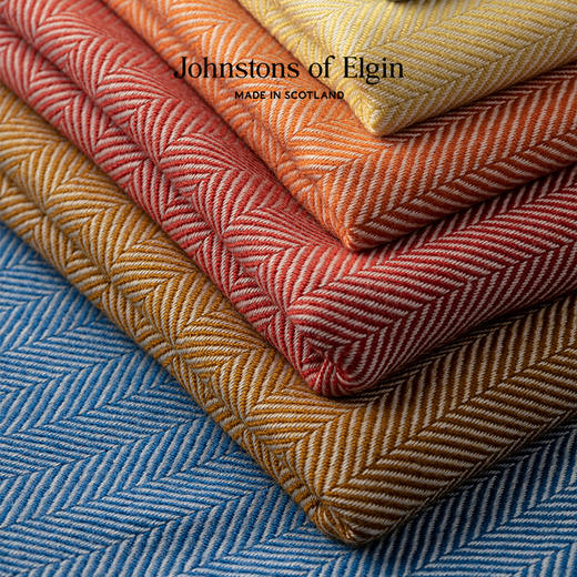 Johnstons of Elgin超细美利奴羊毛家居毯 商品图3