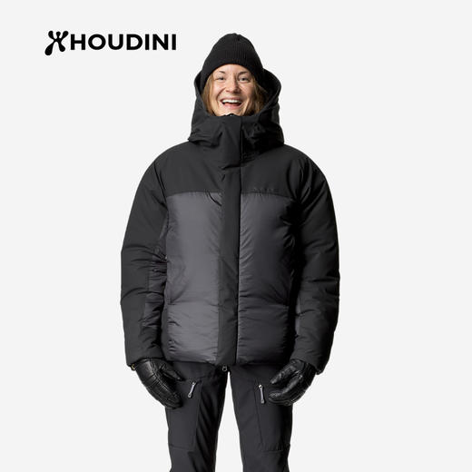 HOUDINI胡丁尼 Bouncer Jacket 保镖 女户外冬季保暖棉服带帽外套 100244 商品图4