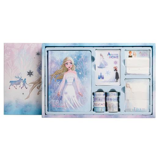 迪士尼冰雪奇缘手账套装送礼袋 创意可爱卡通学生手账本礼盒 商品图4