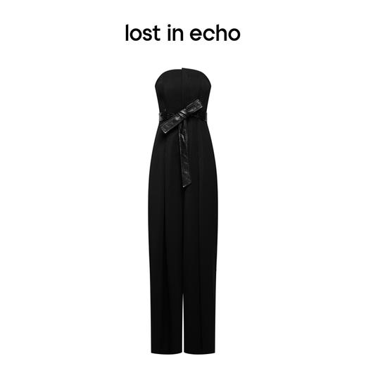 lost in echo设计师品牌高级感百搭小众时尚束腰抹胸连体阔腿裤女 商品图4