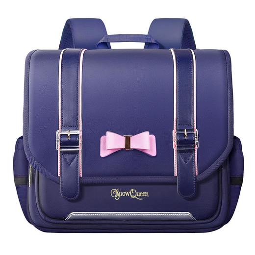 迪士尼英伦风书包小学生1到6年级女生艾莎公主升级款大容量双肩包 商品图4