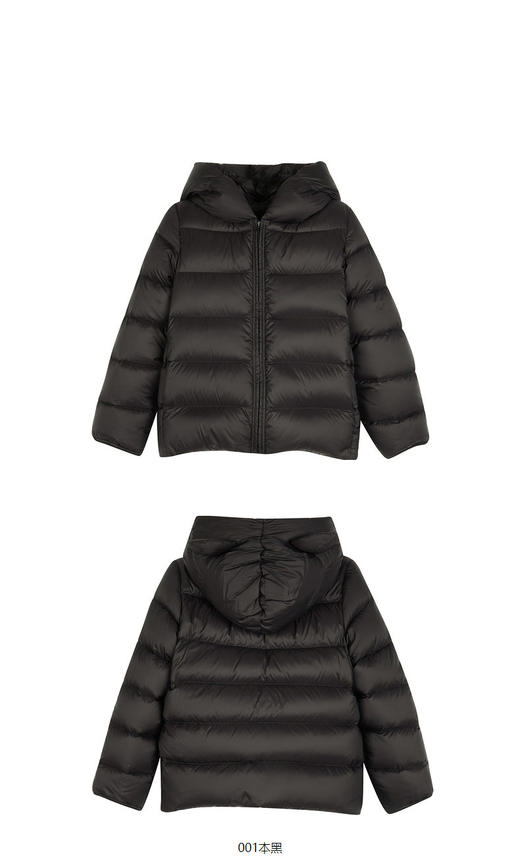 jnby   23年秋款 亲肤保暖短款羽绒服  1N9C10740 商品图11