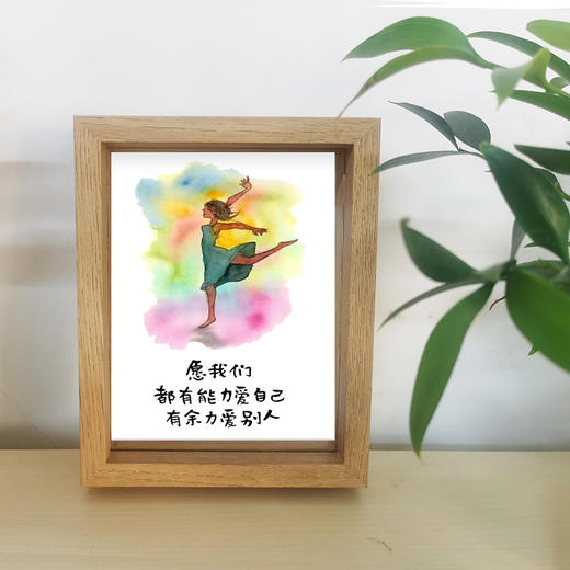 小林漫画周边   透明摆台 7寸装饰画  支持定制  1-3天发货 商品图6