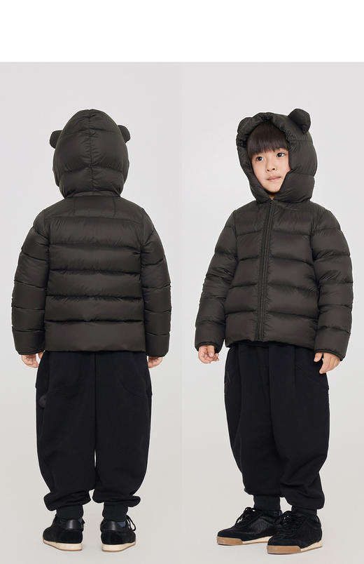 jnby   23年秋款 亲肤保暖短款羽绒服  1N9C10740 商品图9