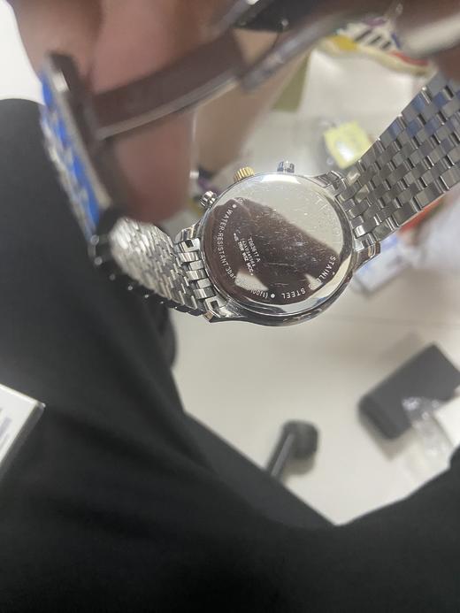 HCT0636172203700 天梭TISSOT 俊雅系列 日历窗格 计时码表 太妃针石英男表 【无电】 商品图3