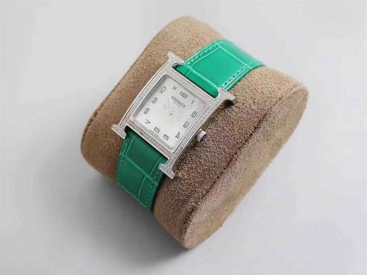 Z6厂爱马仕HeureH系列镶钻女士石英腕表评测复刻手表一比一手表n厂c厂zf厂vs厂clean厂 商品图1