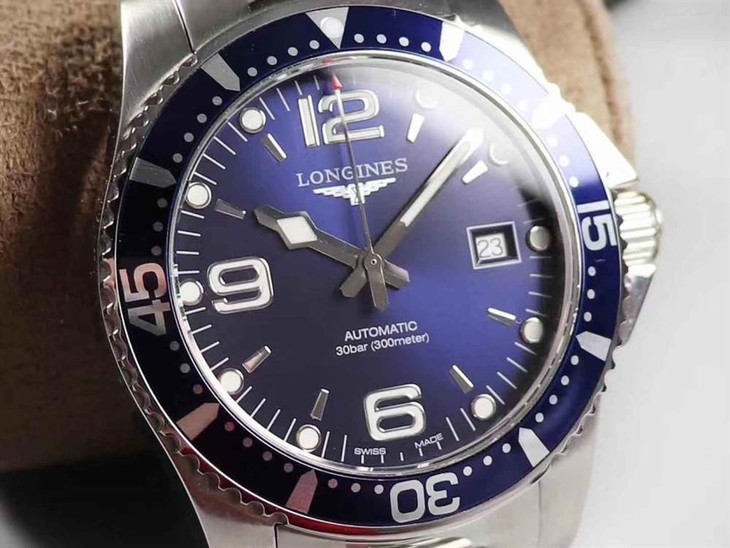 AC厂浪琴康卡斯潜水男士机械复刻表-新品首发