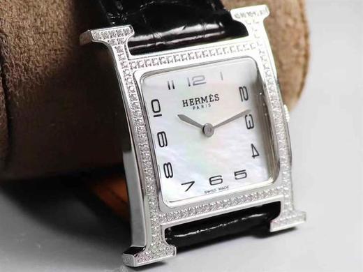 Z6厂爱马仕HeureH系列镶钻女士石英腕表评测复刻手表一比一手表n厂c厂zf厂vs厂clean厂 商品图13