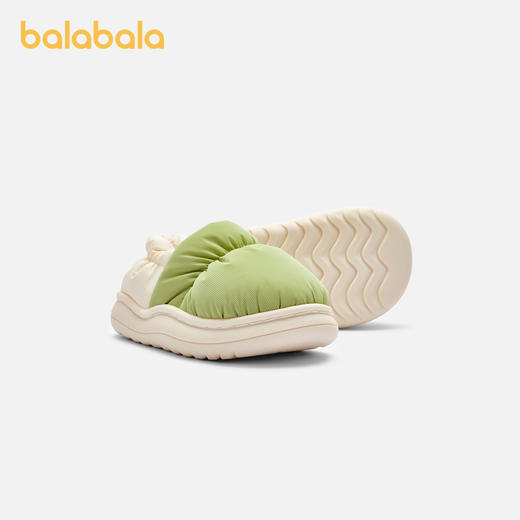 巴拉巴拉儿童棉拖鞋包跟男童女童宝宝新款秋冬季棉鞋加厚防污 商品图1