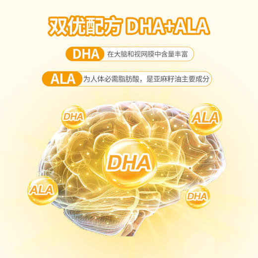 葆迪乐DHA藻油软胶囊（60粒装） 商品图2