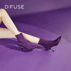 Dfuse迪芙斯秋冬款尖头烫钻细高跟个性袜靴短靴DF34116078 商品缩略图9