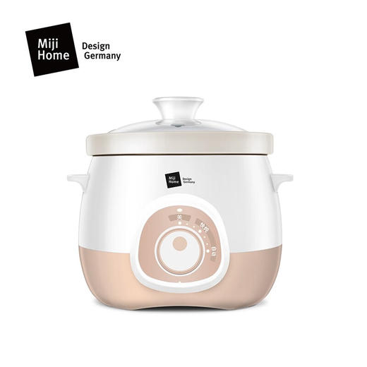 米技生活（Design Germany） 机械版电炖锅煮粥煲汤3升陶瓷内胆玻璃锅盖 ECE2103 机械版 商品图1