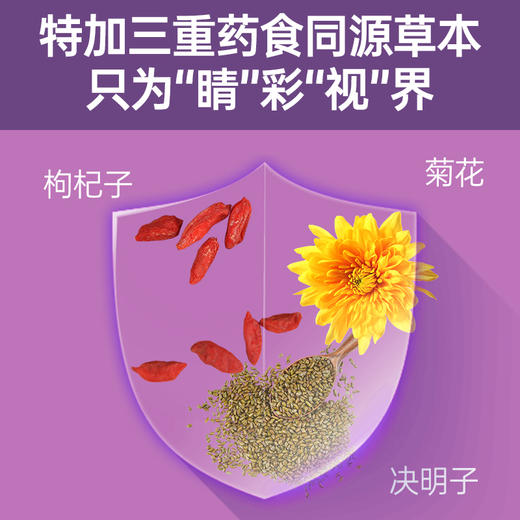 菊明子叶黄素酯软糖60g/瓶（名医） 商品图3