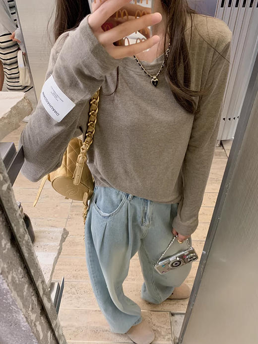 <曾小咸推荐>2.15现货秒杀 ！微信超特价！3色圆领打底衫 日常99.99 立减40 秒杀59.99！！ 商品图4