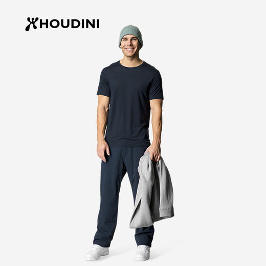 HOUDINI胡丁尼Tree Tee 树 户外男款莱塞尔天丝短袖840048/230954 商品图1