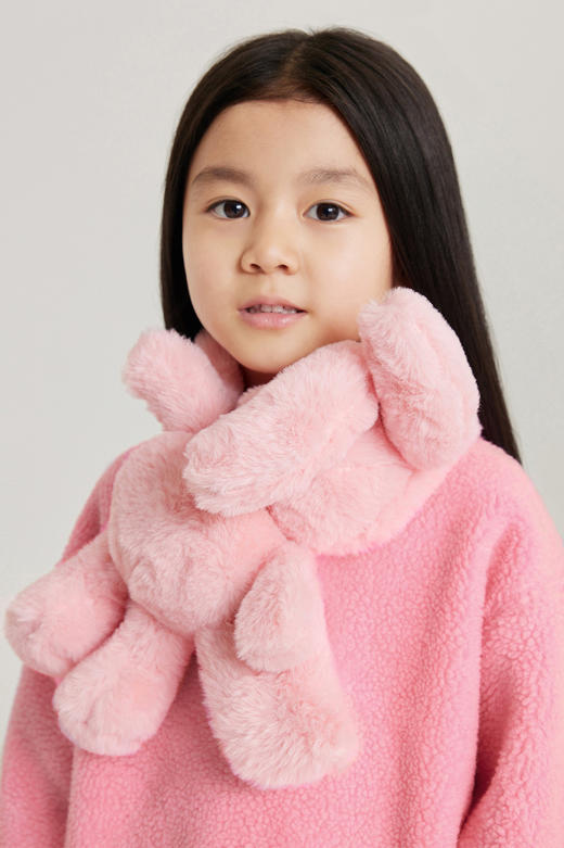 jnby  23年秋款 小兔毛围巾  6N9K12380 商品图0