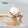 FaSoLa 双层浴帽女防水洗澡家用沐浴帽防湿头发套干湿两用干发帽 商品缩略图8