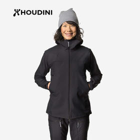 HOUDINI胡丁尼 Pace Jacket 速度女户外春季防风防水徒步软壳外套 800054