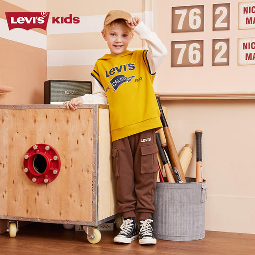 LEVIS 秋 大童小童 卫衣套装 LVN-T8-J601 商品图3