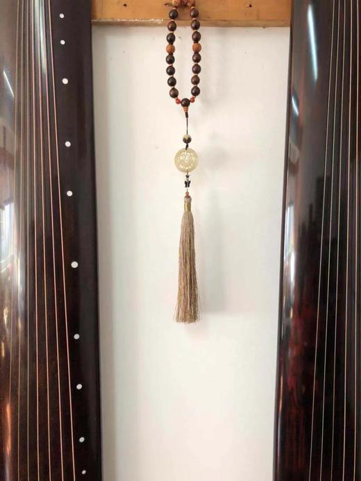 菊斋良品精致好物车挂十八子羊角龙佩 商品图5